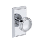 Baldwin Hardware Reserve Perilla Bremerton — Cromo pulido — Chamfered 5 — Privacidad