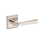 Baldwin Hardware Reserve Manija Kingvale — Níquel pulido Lifetime — Traditional Square — Paso