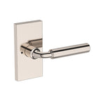 Baldwin Hardware Reserve Manija La Conner — Níquel pulido Lifetime — Contemporary 5 — Privacidad