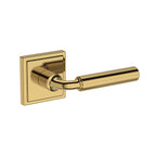 Baldwin Hardware Reserve Manija La Conner — Latón pulido Lifetime (PVD) — Stepped Square — Paso