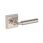 Baldwin Hardware Reserve Manija La Conner — Níquel satinado — Stepped Square — Privacidad
