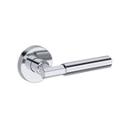 Baldwin Hardware Manija Reserve Riddling — Cromo pulido — Contemporary Round — Medio Dummy