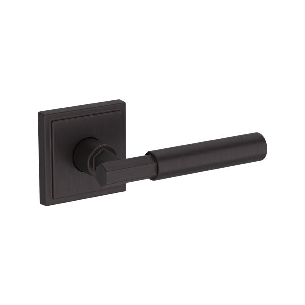 Baldwin Hardware Manija Reserve Riddling — Bronce veneciano — Stepped Square — Medio Dummy