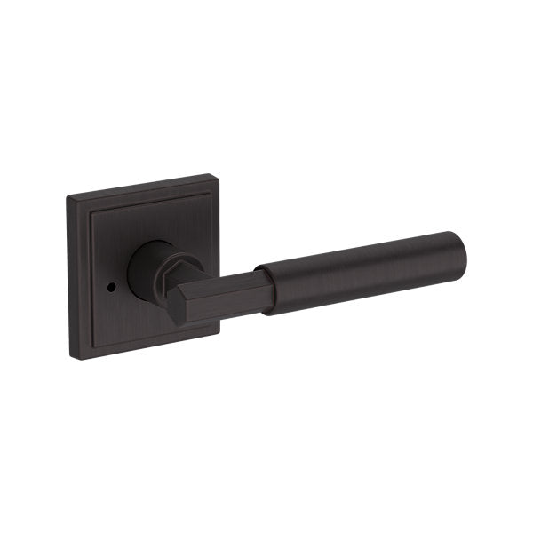 Baldwin Hardware Manija Reserve Riddling — Bronce veneciano — Stepped Square — Privacidad