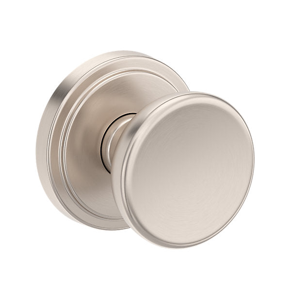 Baldwin Hardware Reserve Perilla Solvang — Níquel satinado — Stepped Round — Paso