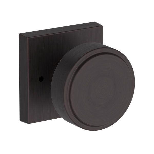 Baldwin Hardware Reserve Perilla Vashon — Bronce veneciano — Contemporary Square — Privacidad