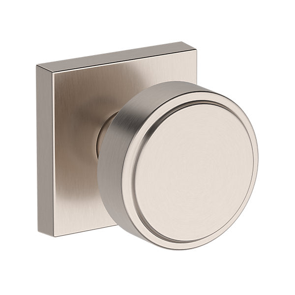 Baldwin Hardware Reserve Perilla Vashon — Níquel satinado — Contemporary Square — Paso
