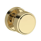 Baldwin Hardware Reserve Perilla Vashon — Latón sin laca — Recessed Round — Privacidad