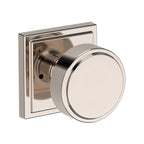Baldwin Hardware Reserve Perilla Vashon — Níquel pulido Lifetime — Stepped Square — Privacidad