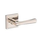 Baldwin Hardware Reserve Manija Wyndcliff — Níquel pulido Lifetime — Stepped Square — Privacidad