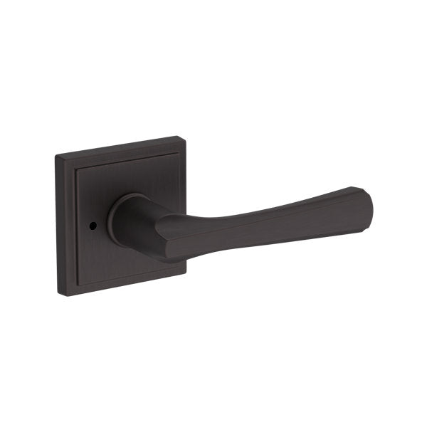 Baldwin Hardware Reserve Manija Wyndcliff — Bronce veneciano — Stepped Square — Privacidad