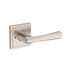 Baldwin Hardware Reserve Manija Wyndcliff — Níquel satinado — Stepped Square — Privacidad