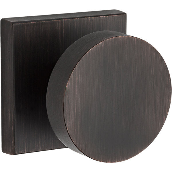 Baldwin Hardware Reserve Perilla Contemporary — Bronce veneciano — Contemporary Square — Dummy completo