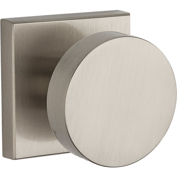 Baldwin Hardware Reserve Perilla Contemporary — Níquel satinado — Contemporary Square — Dummy completo