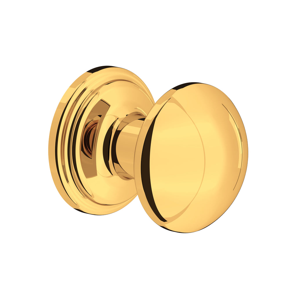Rohl Perillas de Gabinete de Botón Chicas - Juego de 5 - Oro Inglés