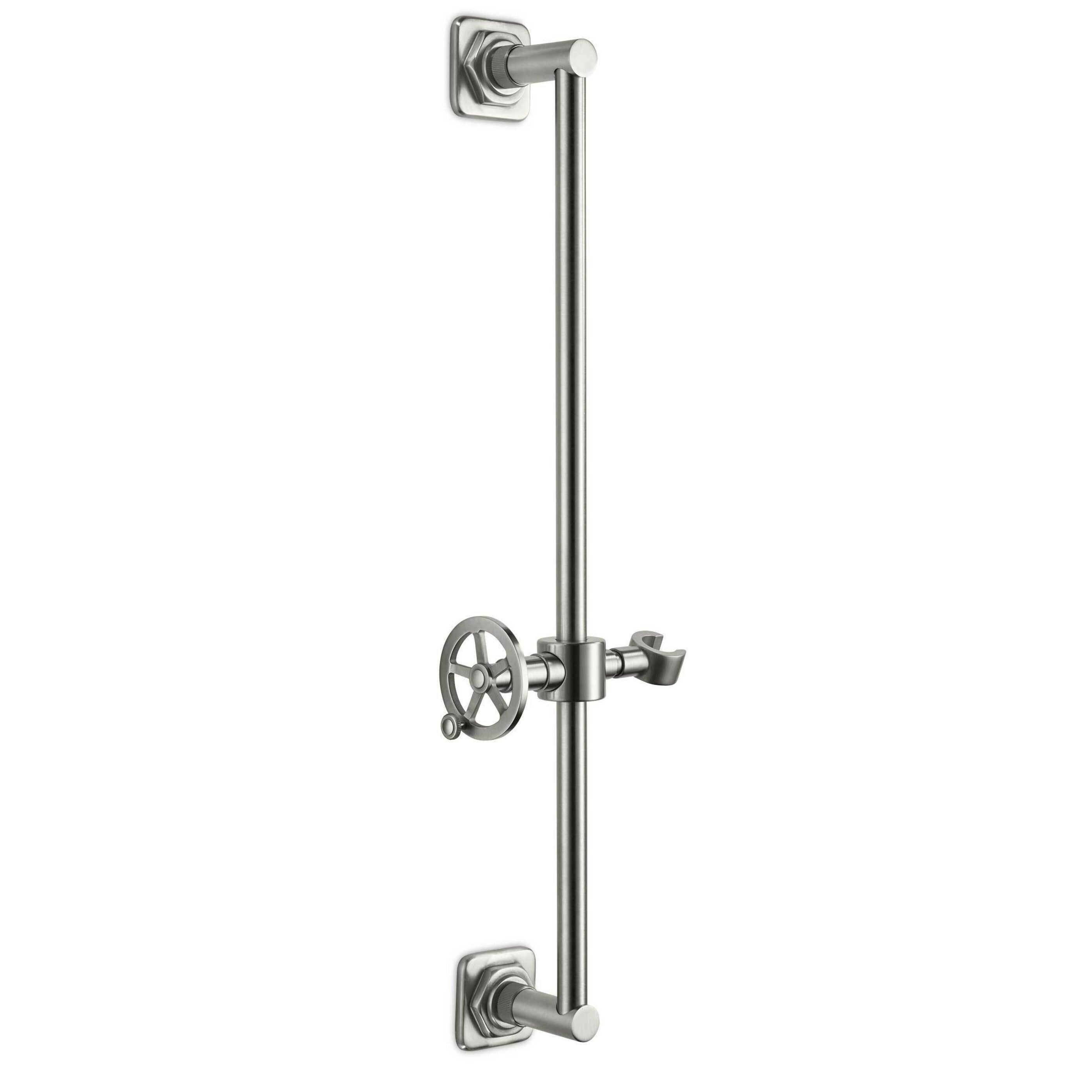 California Faucets Barra Deslizante de Pared — Steampunk