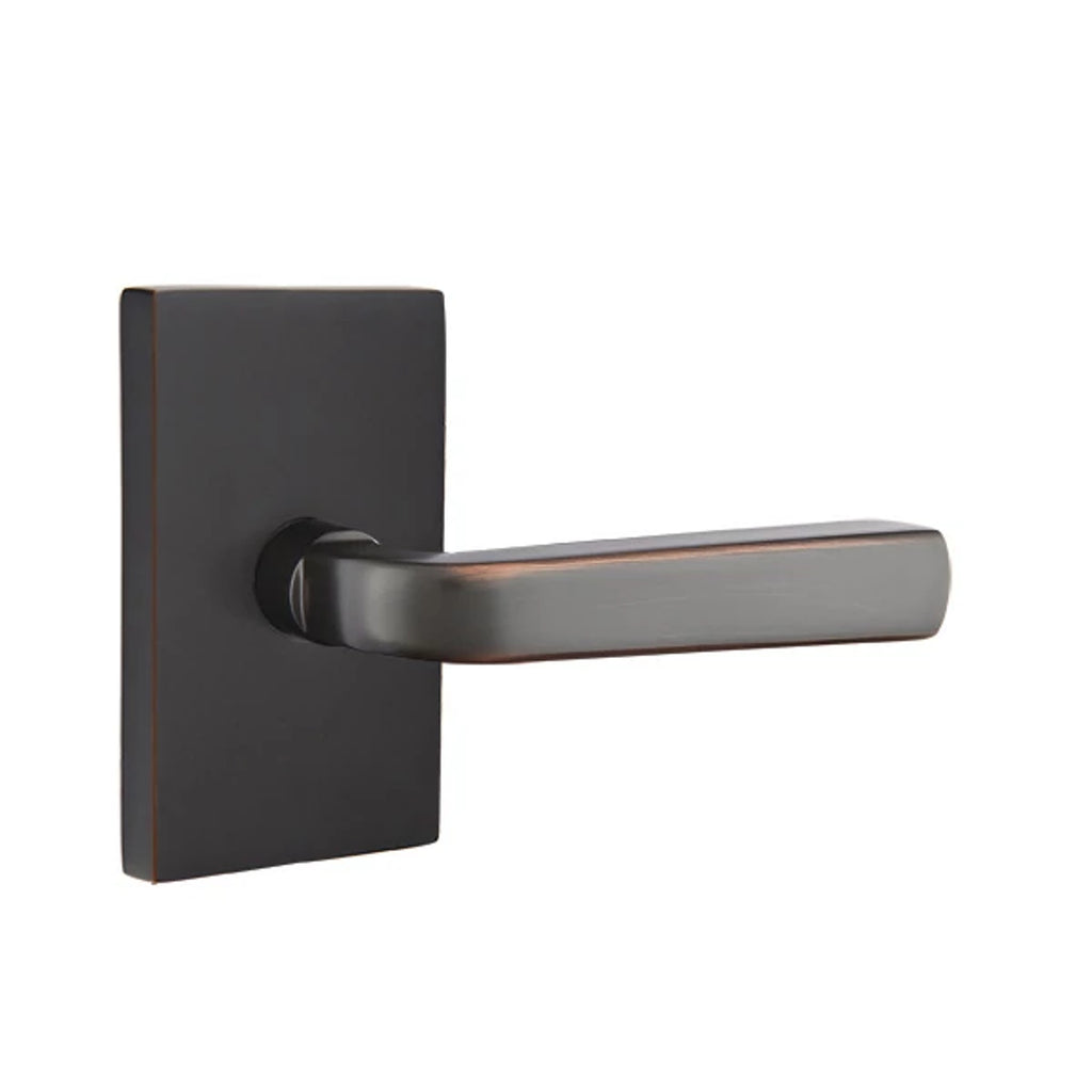 Bronce Aceitado · Modern Rectangular Rosette