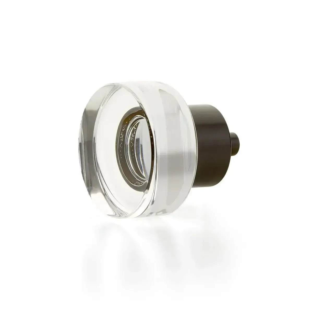 Schaub Perilla City Lights Redonda de Vidrio — Bronce Aceitado