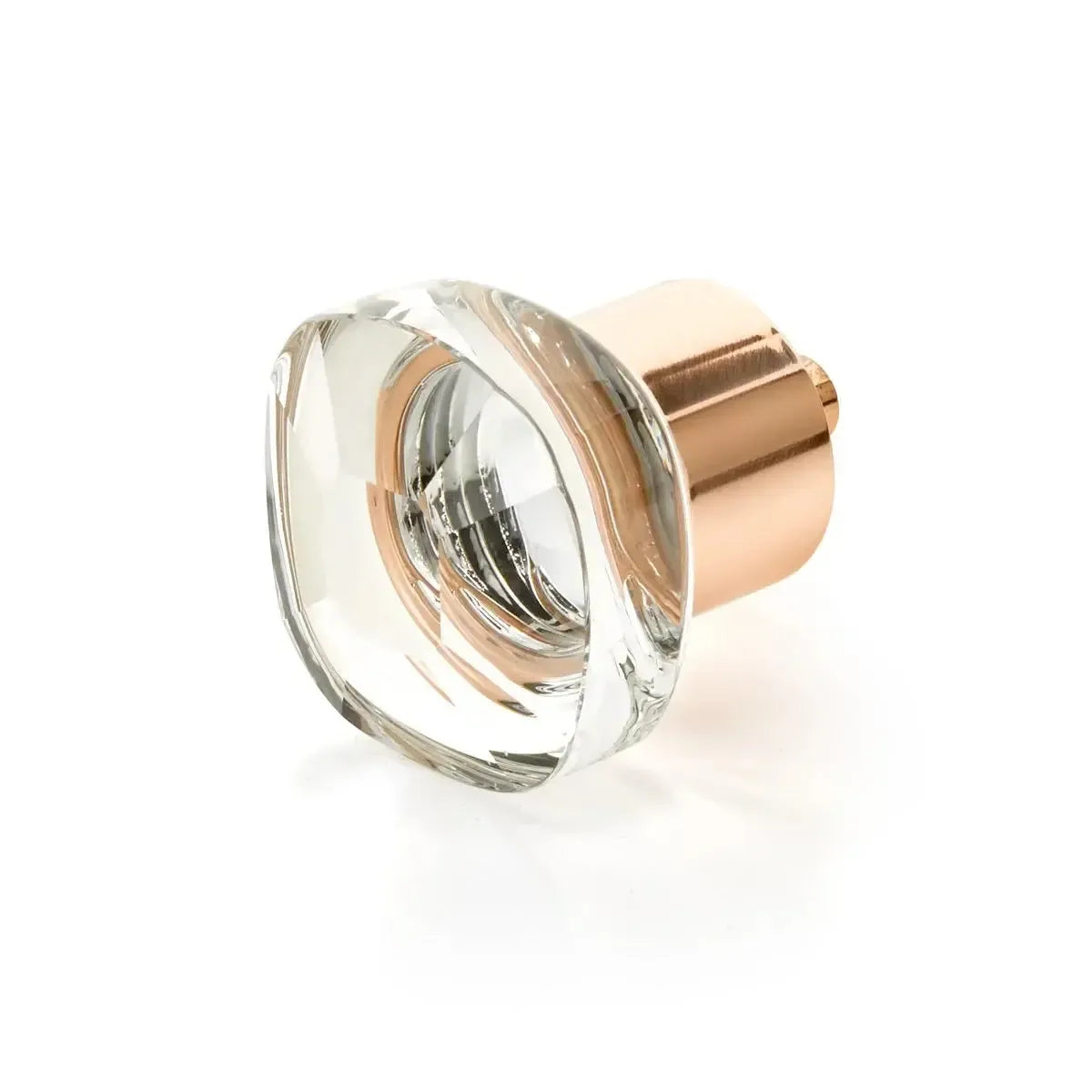 Schaub Perilla City Lights Soft Cuadrada de Vidrio — Oro Rosa Pulido