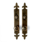 Double Cylinder Passage Latch - Deadbolt Door Entry Set — Shown in S2 Finish