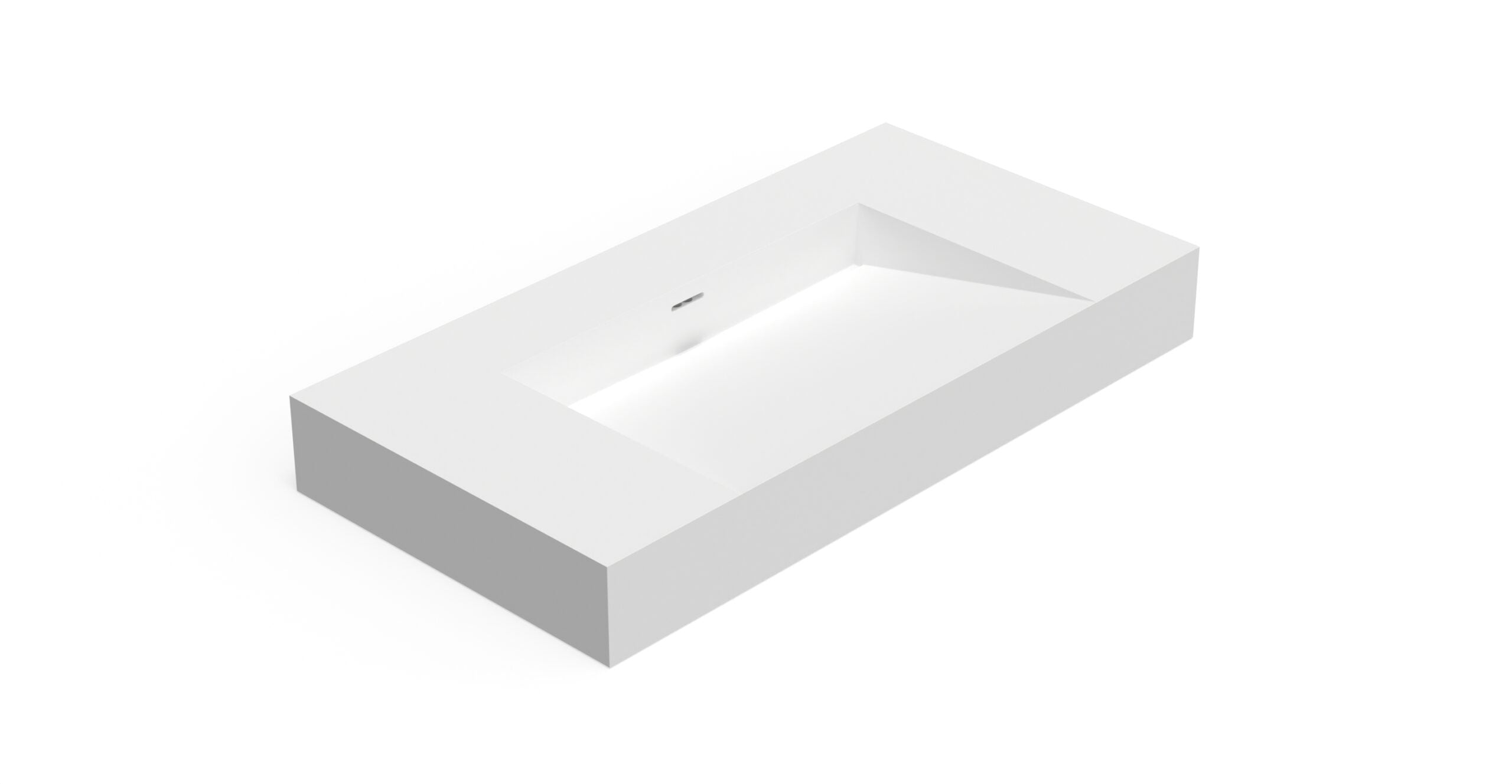 Badeloft Lavabo de Pared Tipo Rampa WT-04-G