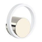 Rohl Eclissi Manija para Mezcladora de Cocina - Níquel Pulido / Blanco Mate