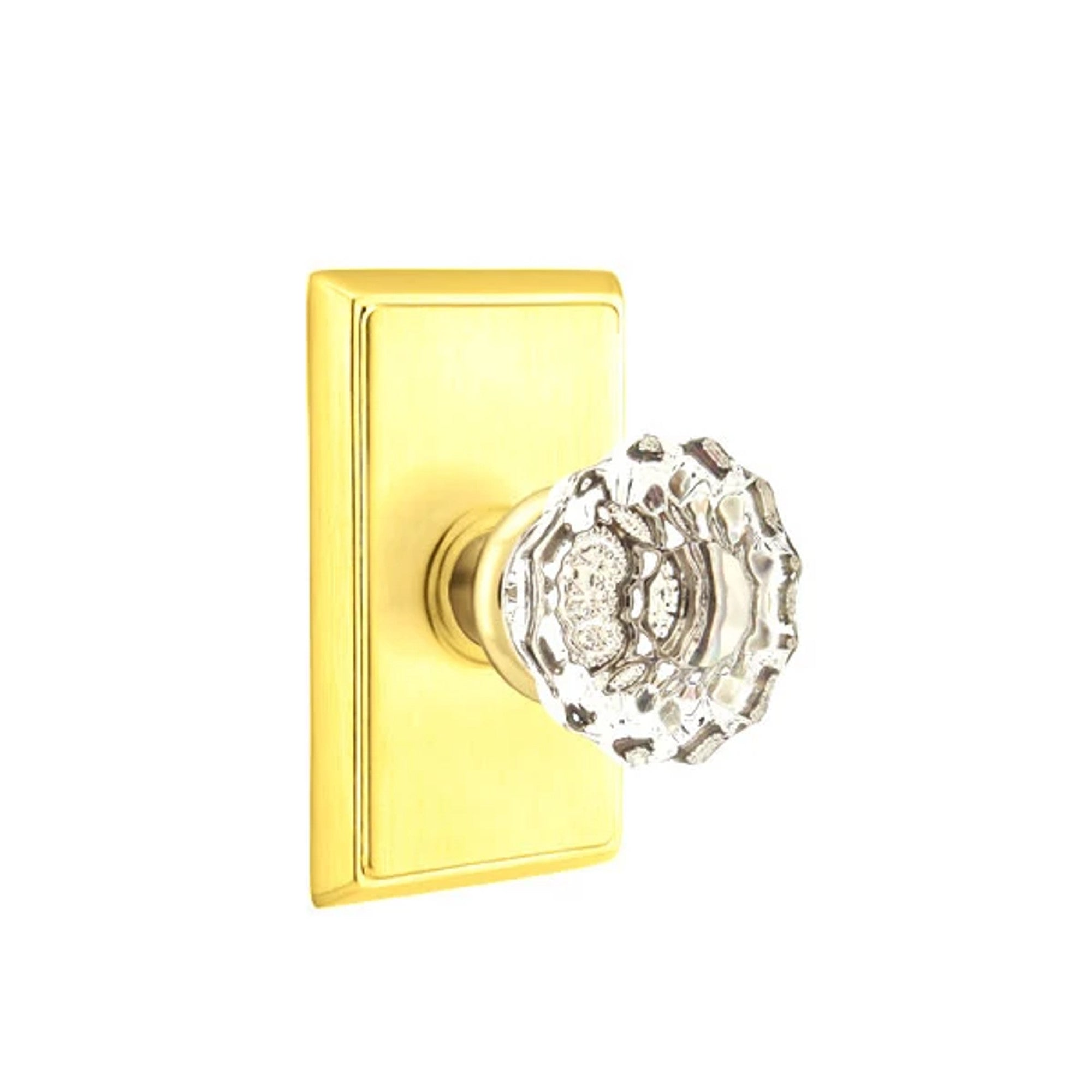 Latón sin Laca · Rectangular Rosette