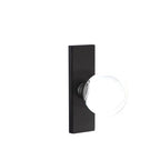 Negro Mate · 1-1/2"x5" Rosette