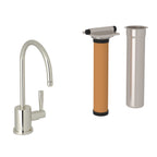 Rohl Holborn Kit de Mezcladora Filtradora de Cocina - Níquel Pulido