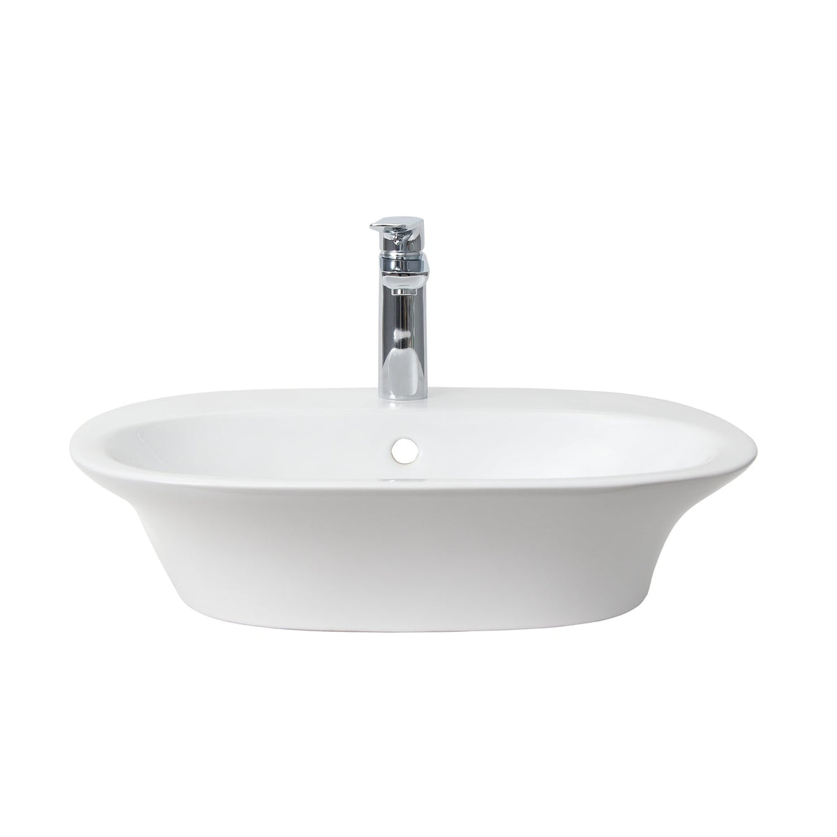 Barclay Sensation 650 — Lavabo de Pared Oval de Madera — imagen 2