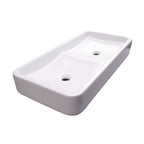 Barclay Rosalie — Lavabo de Sobreponer Rectangular de Cerámica — imagen 2