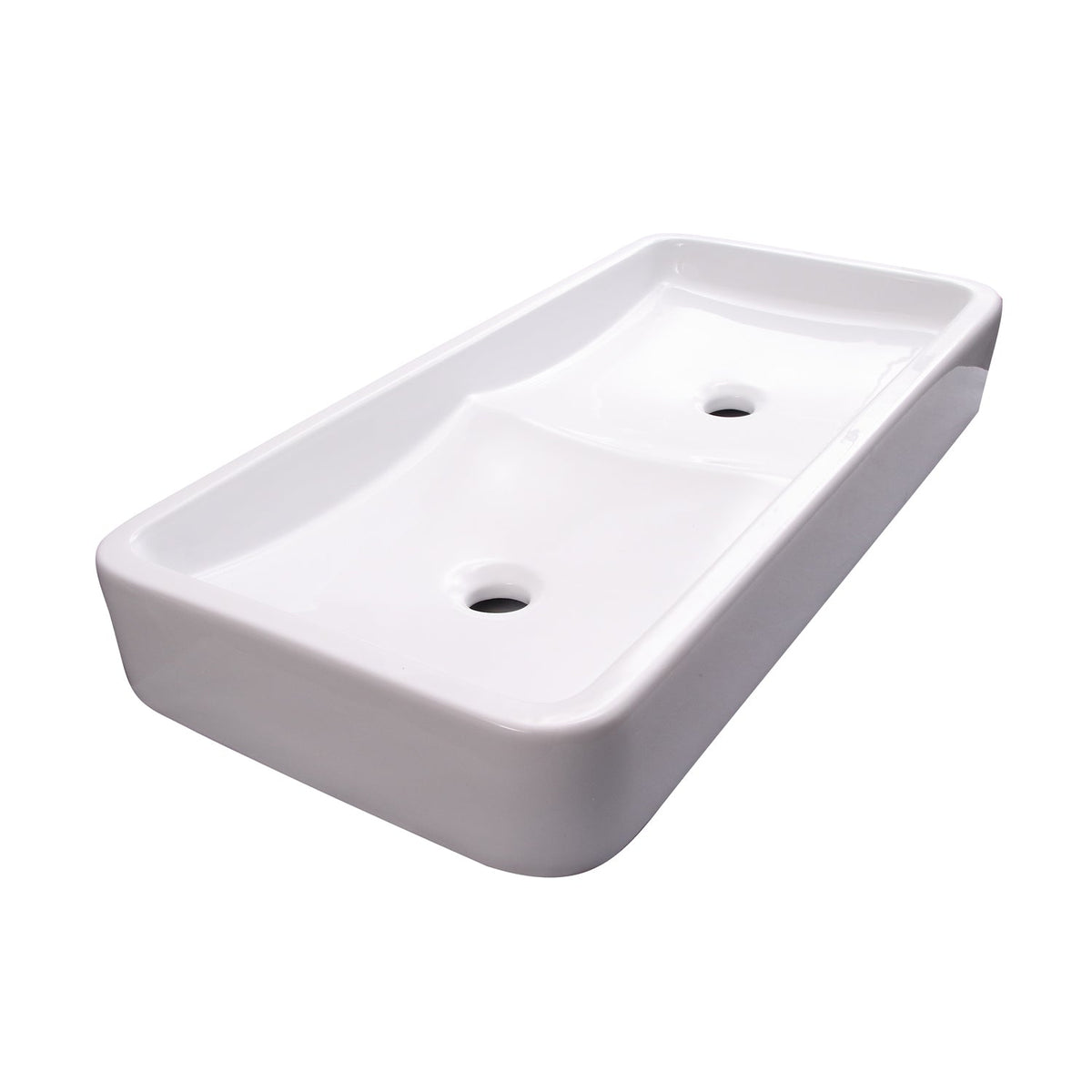Barclay Rosalie — Lavabo de Sobreponer Rectangular de Cerámica — imagen 2