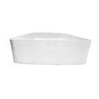 Barclay Bernadine 24" — Lavabo de Sobreponer Rectangular de Cerámica — imagen 4