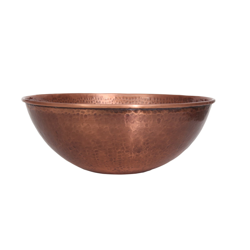 Barclay Goulane 15" — Lavabo de Sobreponer Redondo de Cobre — imagen 3