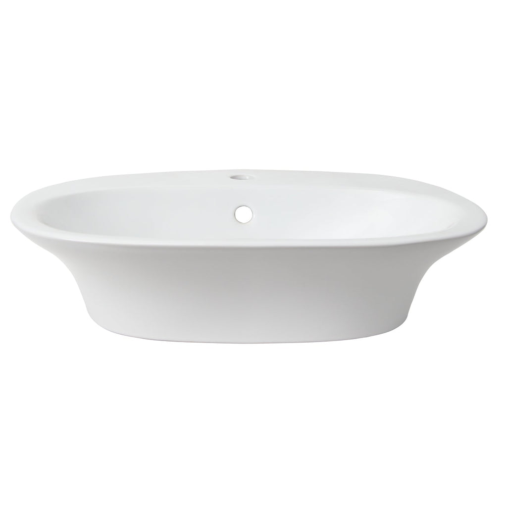 Barclay Sensation 650 — Lavabo de Pared Oval de Madera — imagen 4