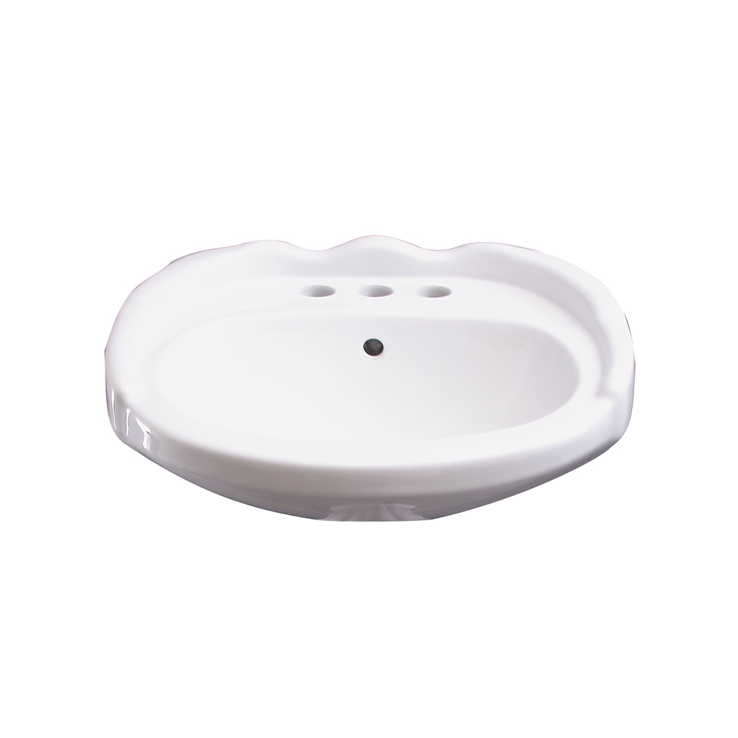 Barclay Silvi 20" — Lavabo de Pared de Cerámica — imagen 3