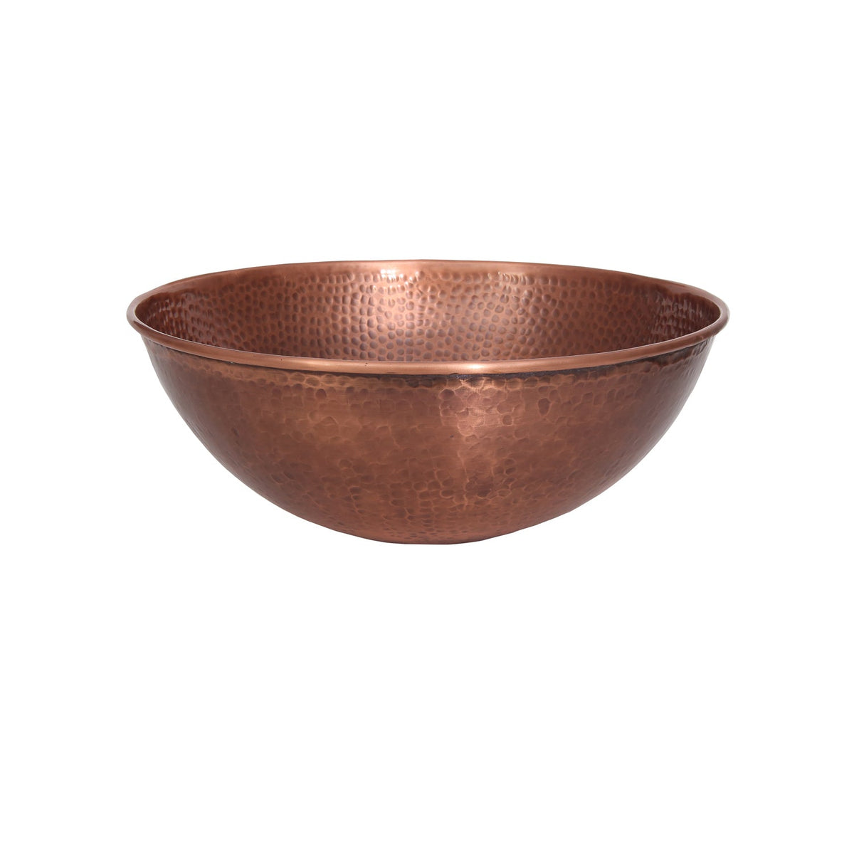 Barclay Goulane 15" — Lavabo de Sobreponer Redondo de Cobre — imagen 1