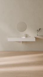 Badeloft Lavabo de Pared Oasis WT-02-C