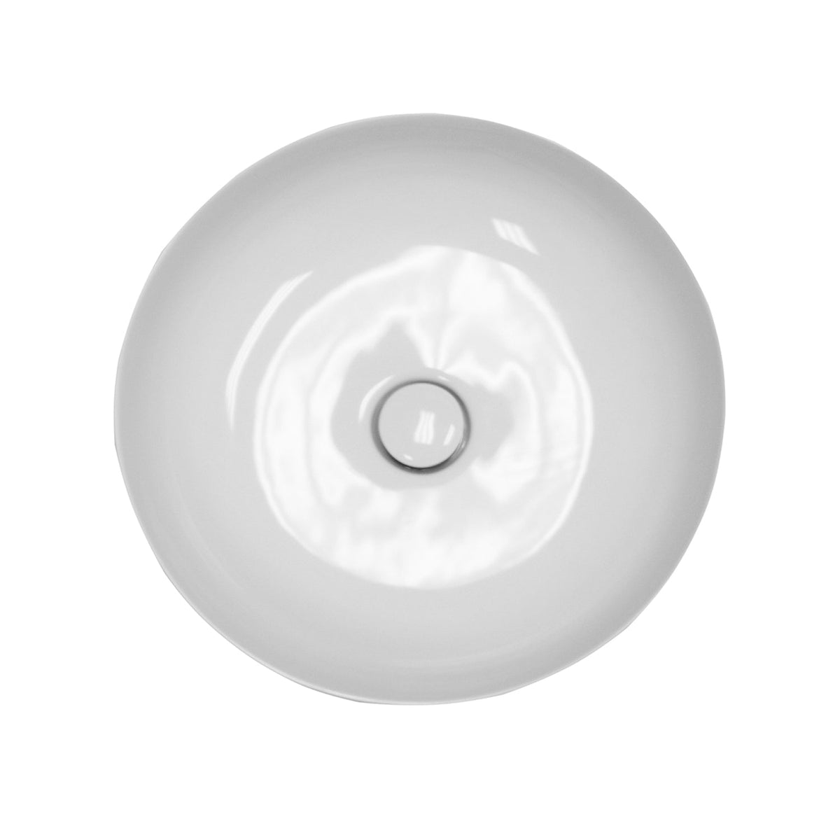 Barclay Feeling Slim — Lavabo de Sobreponer Redondo de Cerámica — imagen 3