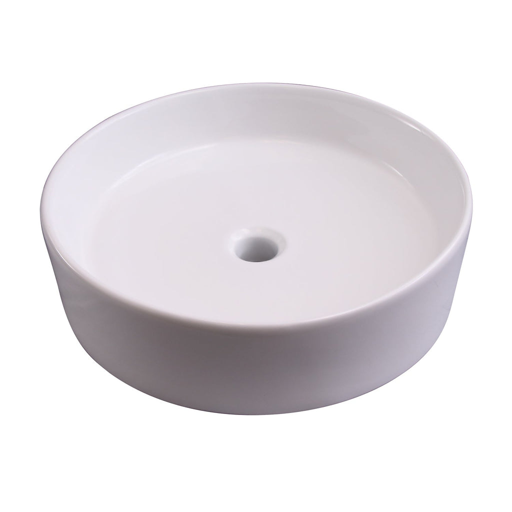 Barclay Shelburn — Lavabo de Sobreponer Redondo de Cerámica — imagen 1