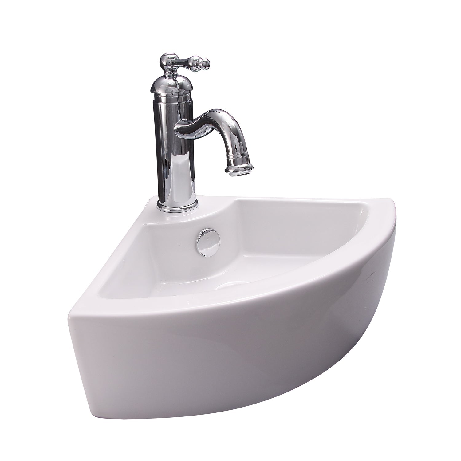 Barclay Culver — Lavabo Esquinero de Pared de Cerámica — imagen 2