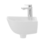 Barclay Petite — Lavabo Esquinero de Pared de Cerámica — imagen 4