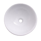 Barclay Decker — Lavabo de Sobreponer Redondo de Cerámica — imagen 3