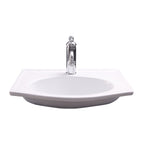 Barclay Carlisle 20" — Lavabo de Pared Rectangular de Cerámica — imagen 1