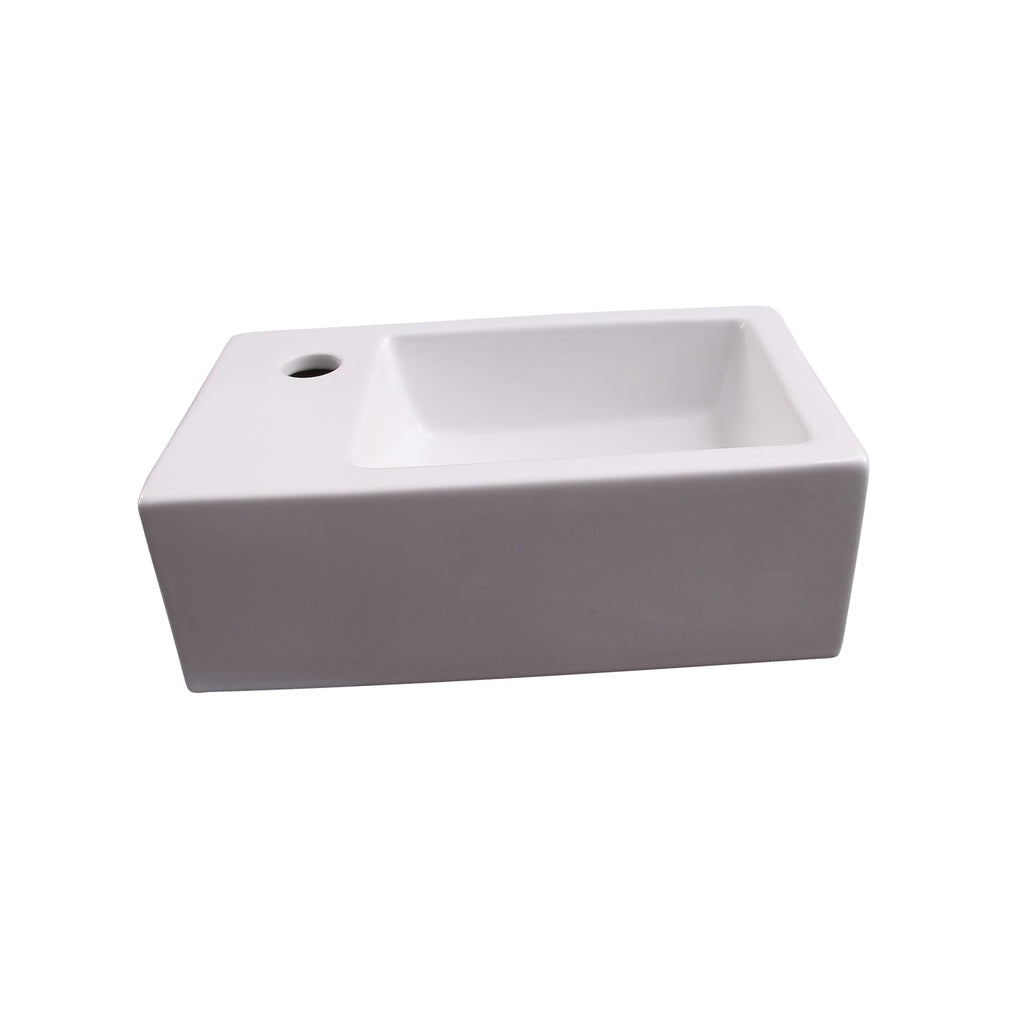 Barclay Avilla — Lavabo de Pared Rectangular de Cerámica — imagen 5