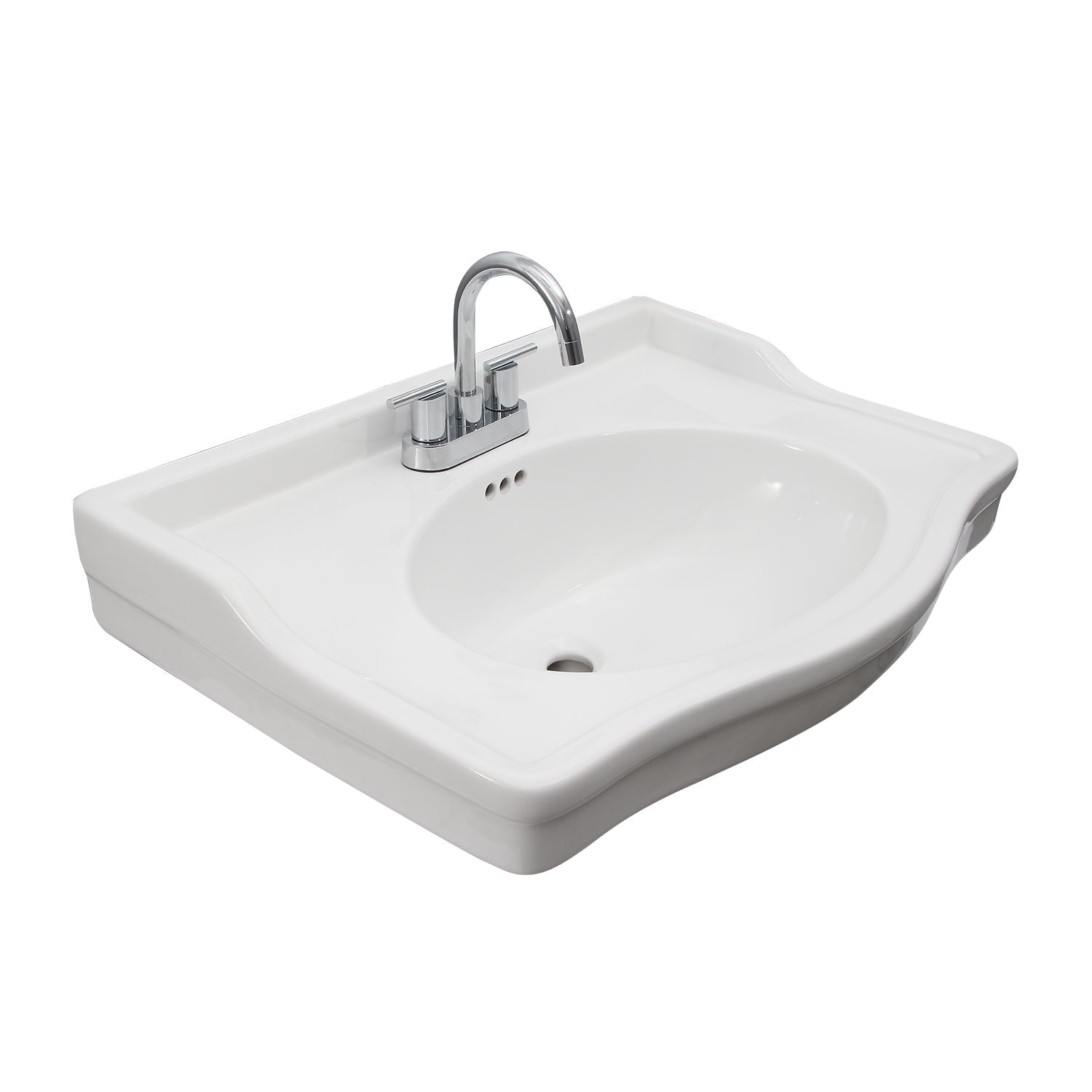 Barclay Ensal — Lavabo de Pared de Cerámica — imagen 2