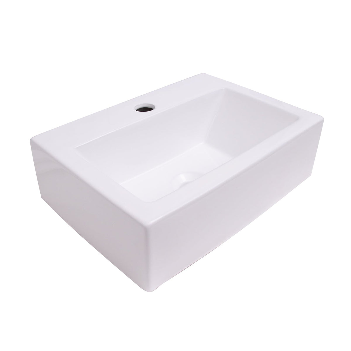 Barclay Sophie — Lavabo de Pared Rectangular de Cerámica — imagen 2