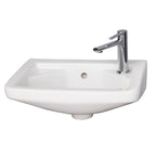 Barclay Mirna 15" — Lavabo de Pared Rectangular de Cerámica — imagen 1