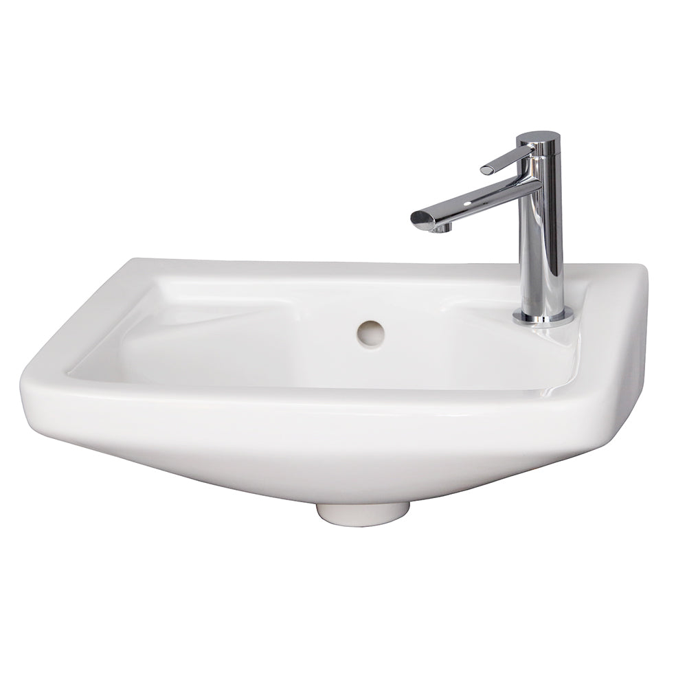 Barclay Mirna 15" — Lavabo de Pared Rectangular de Cerámica — imagen 1