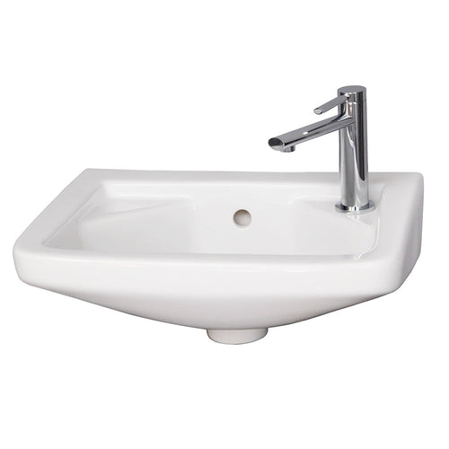 Barclay Mirna 15" — Lavabo de Pared Rectangular de Cerámica — imagen 1